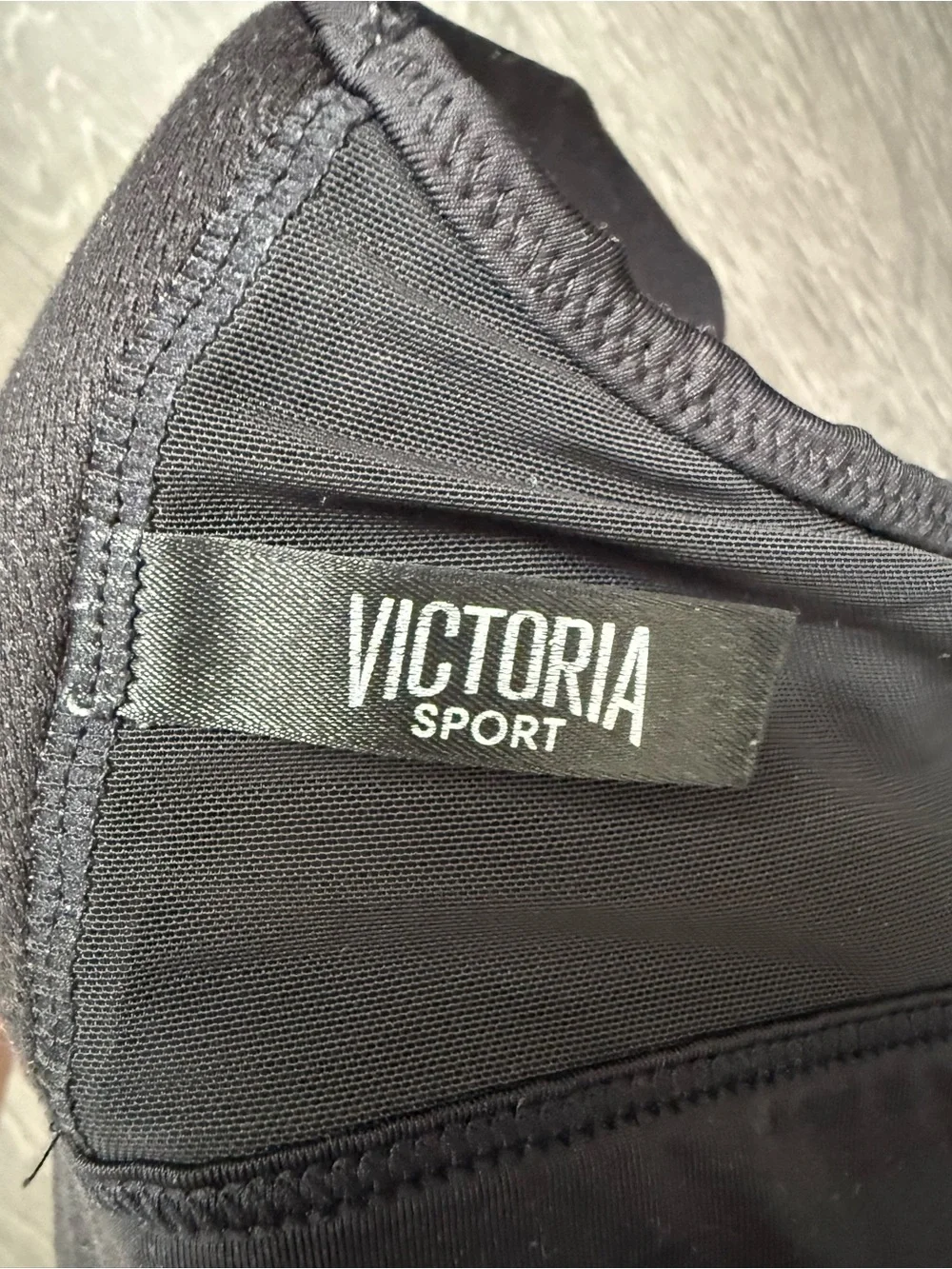 VS - Black Racerback Sports Bra